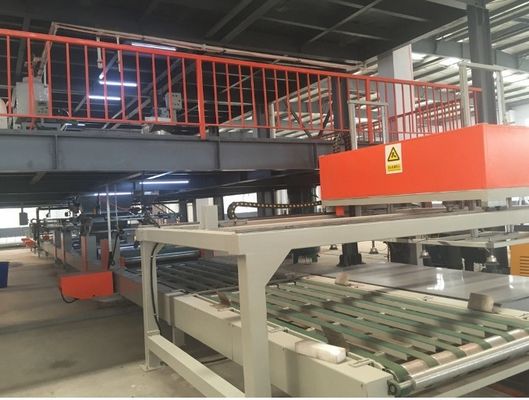 Máy làm tấm trần Magnesium Oxide và tấm tường sandwich, bảo hành 1 năm